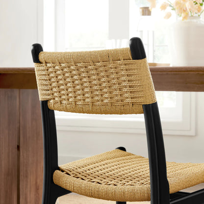 Wynn Rope and Wood Dining Side Chair