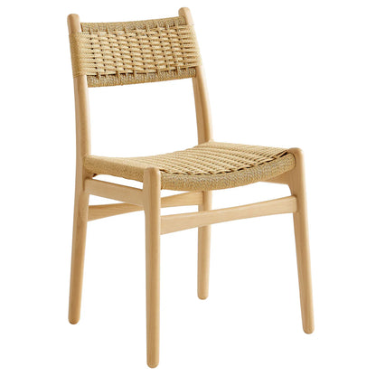 Wynn Rope and Wood Dining Side Chair