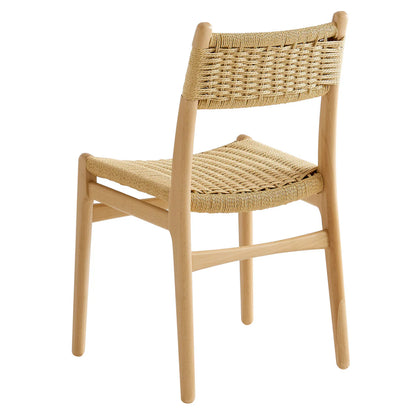 Wynn Rope and Wood Dining Side Chair