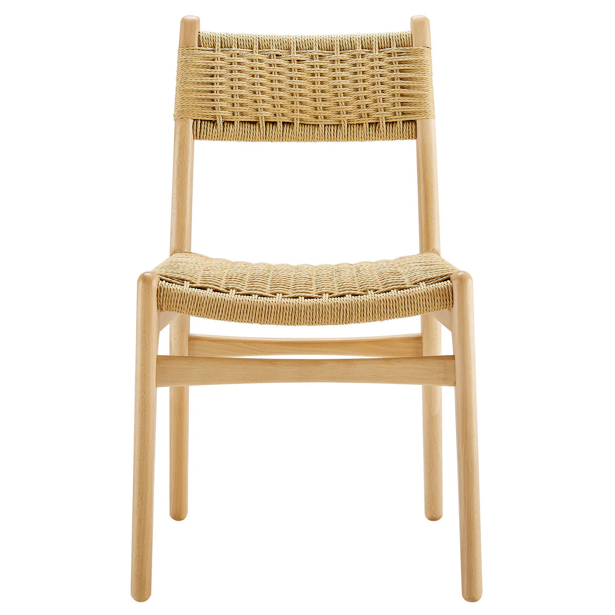 Wynn Rope and Wood Dining Side Chair