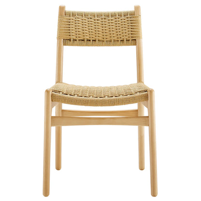Wynn Rope and Wood Dining Side Chair