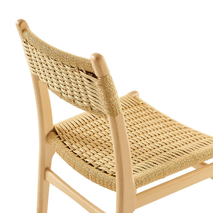 Wynn Rope and Wood Dining Side Chair