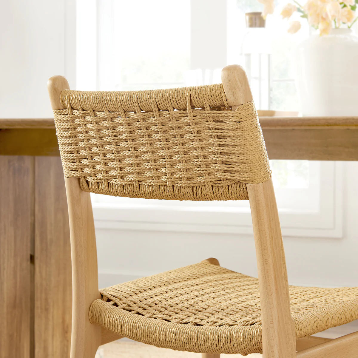 Wynn Rope and Wood Dining Side Chair