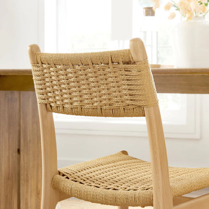 Wynn Rope and Wood Dining Side Chair