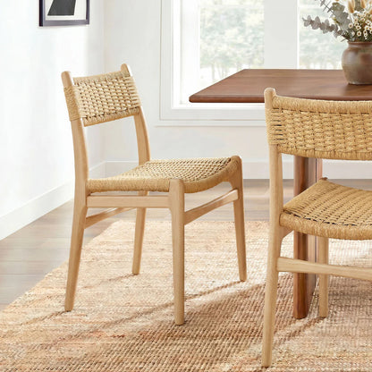 Wynn Rope and Wood Dining Side Chair