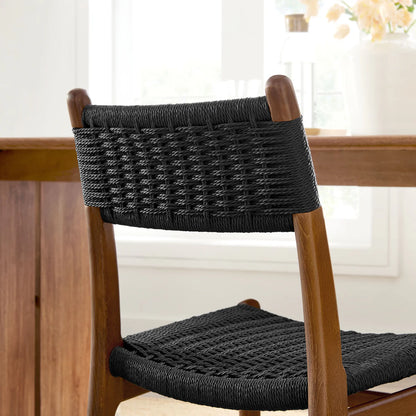 Wynn Rope and Wood Dining Side Chair