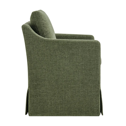 Serene Slipcovered Performance Fabric Dining Armchair
