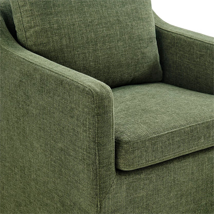 Serene Slipcovered Performance Fabric Dining Armchair
