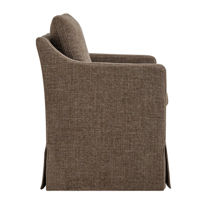 Serene Slipcovered Performance Fabric Dining Armchair