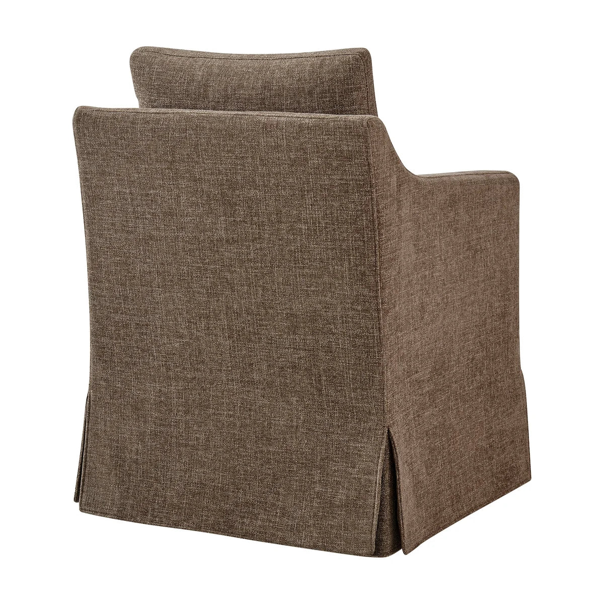Serene Slipcovered Performance Fabric Dining Armchair