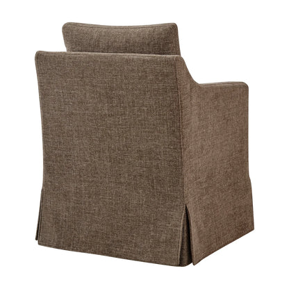 Serene Slipcovered Performance Fabric Dining Armchair