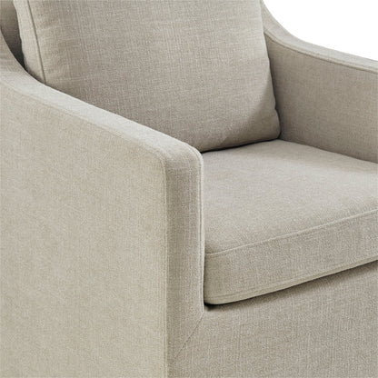 Serene Slipcovered Performance Fabric Dining Armchair