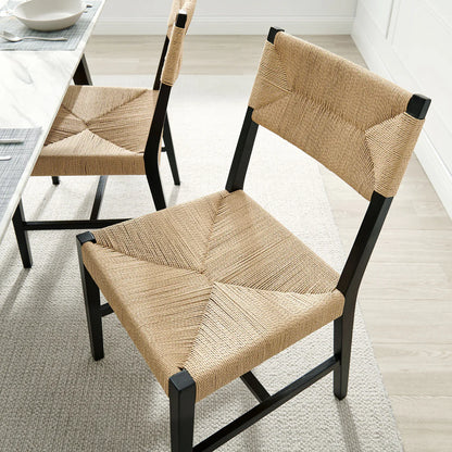 Bodie Wood Dining Chair Set of 2