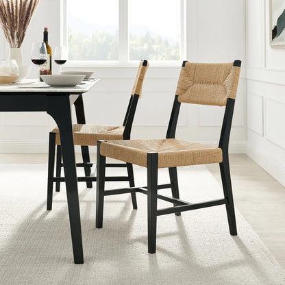 Bodie Wood Dining Chair Set of 2