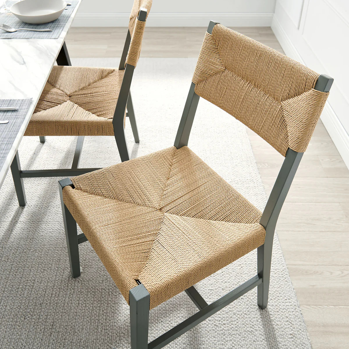 Bodie Wood Dining Chair Set of 2