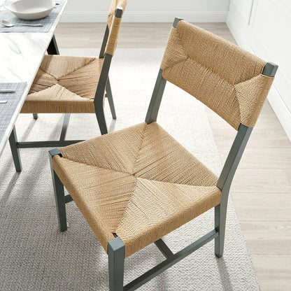Bodie Wood Dining Chair Set of 2