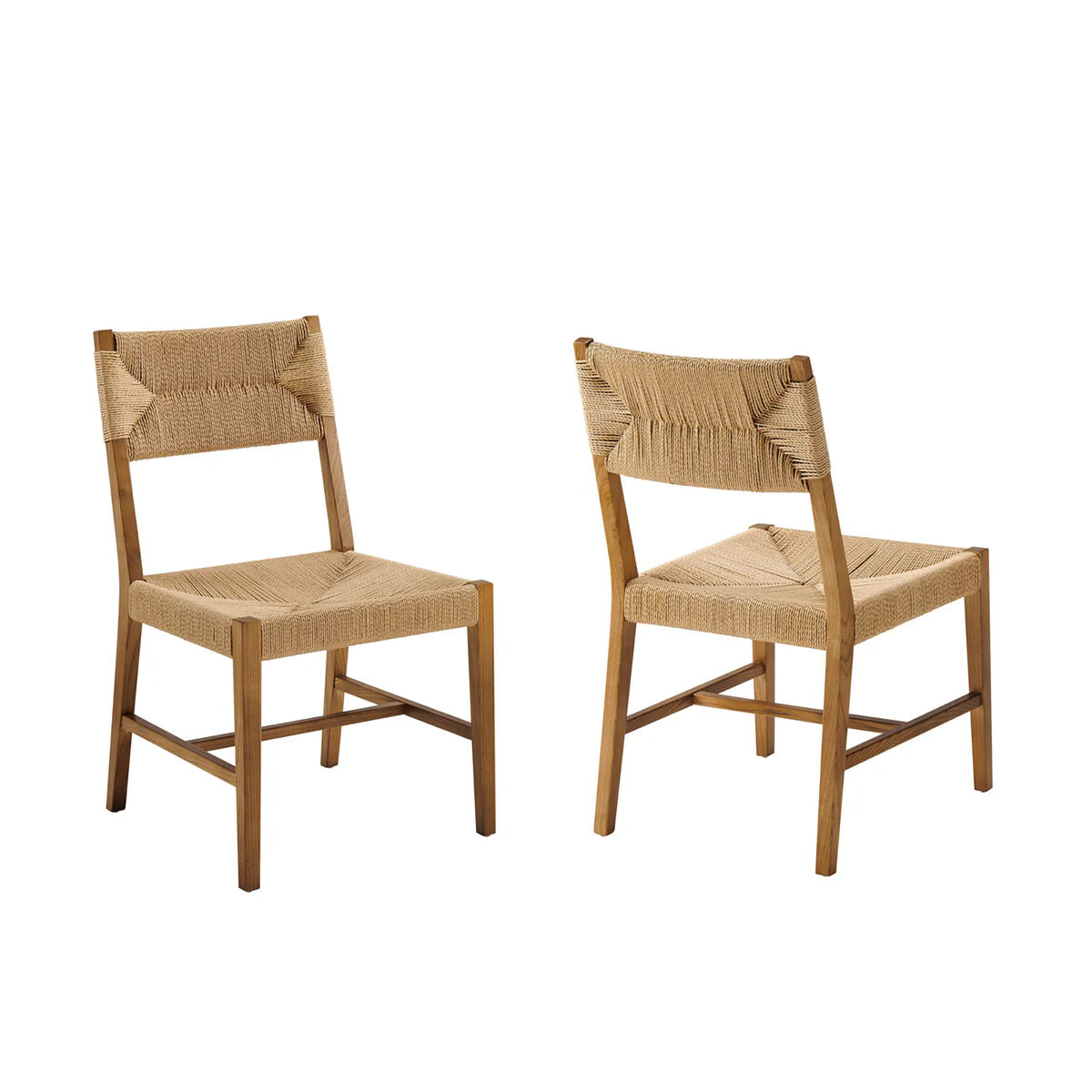 Bodie Wood Dining Chair Set of 2