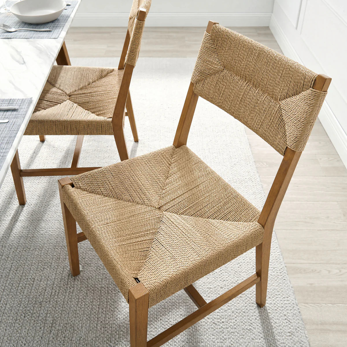 Bodie Wood Dining Chair Set of 2