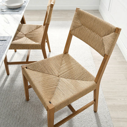 Bodie Wood Dining Chair Set of 2