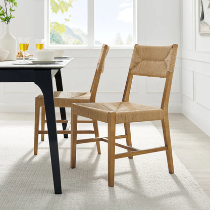 Bodie Wood Dining Chair Set of 2