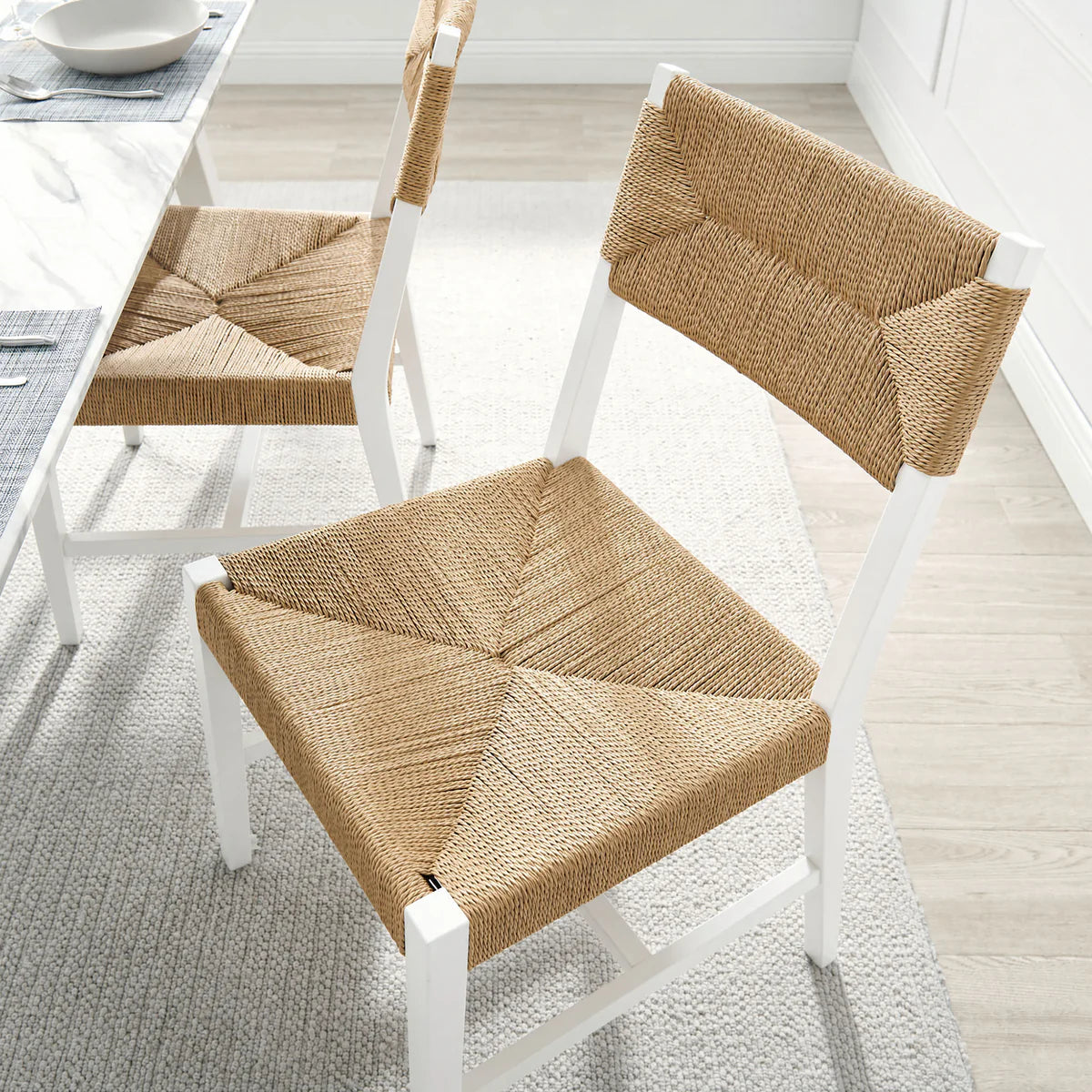 Bodie Wood Dining Chair Set of 2