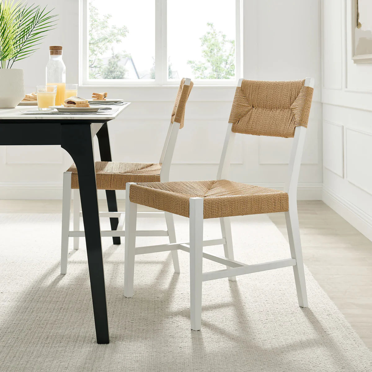 Bodie Wood Dining Chair Set of 2