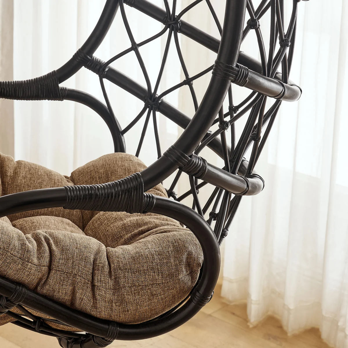 Tamarind Natural Rattan Hanging Chair Indoor