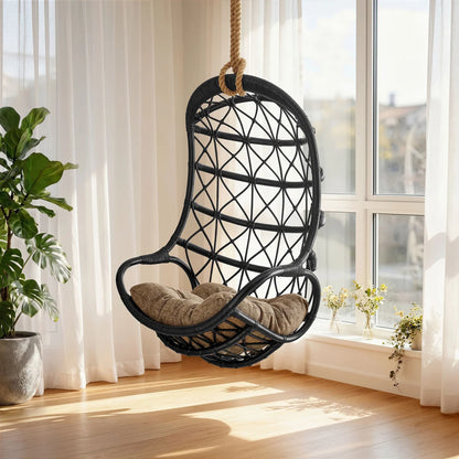 Tamarind Natural Rattan Hanging Chair Indoor