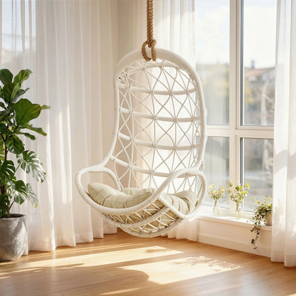 Tamarind Natural Rattan Hanging Chair Indoor