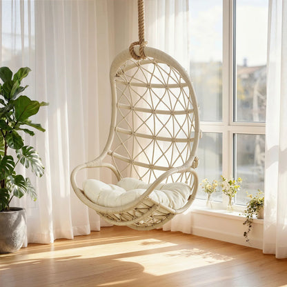 Tamarind Natural Rattan Hanging Chair Indoor