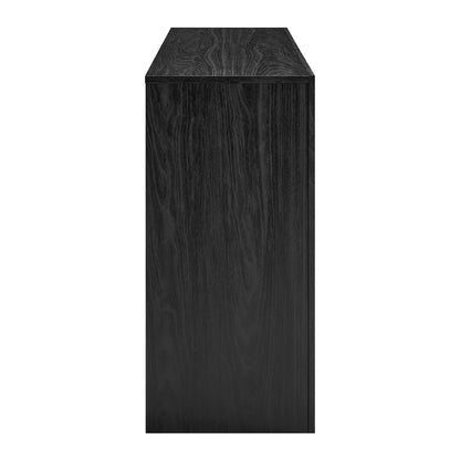 Olney 63 Inch Fluted Console Table Walnut