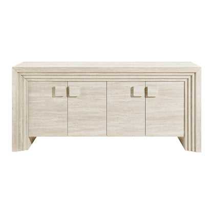 Olney 4‑Door Fluted Sideboard Walnut