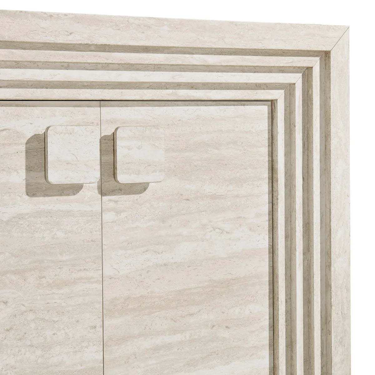 Olney 4‑Door Fluted Sideboard Walnut