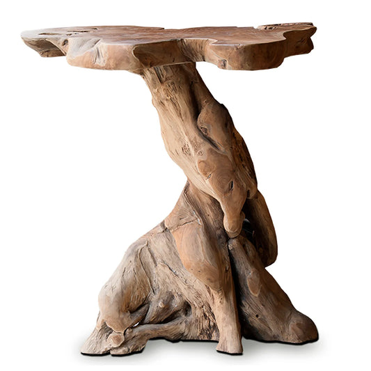 Jakarta Pub Table - Natural | Natural Finished Teak Wood – Stylish and Durable Pub Table for Contemporary Dining Spaces