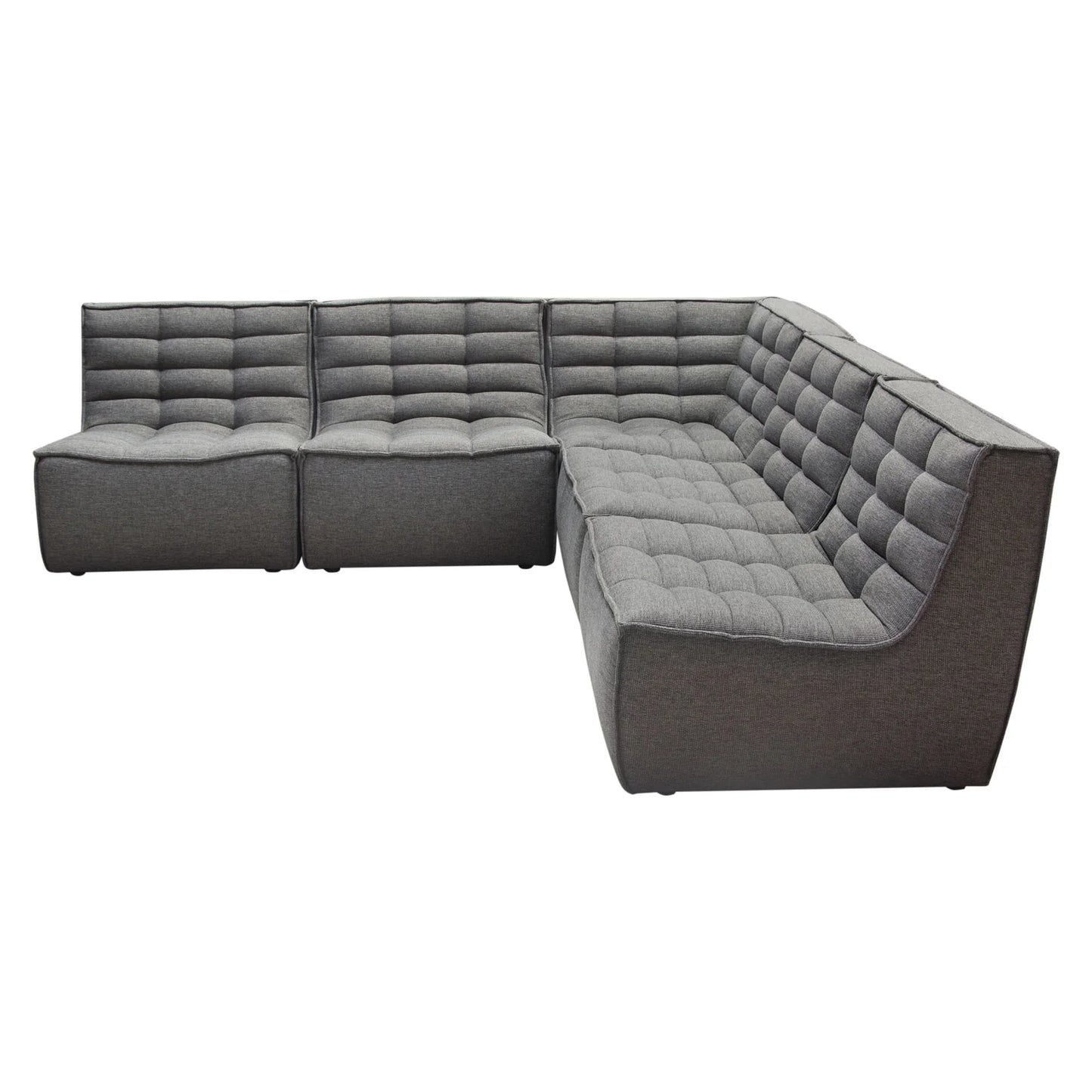 Marshall 5-Piece Corner Modular Sectional – Cozy Customizable and Seriously Stylish