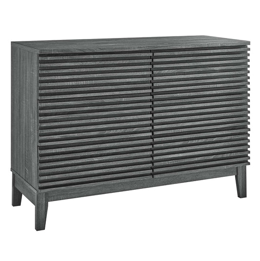 Render Charcoal 6-Drawer Dresser for Modern Storage and Style