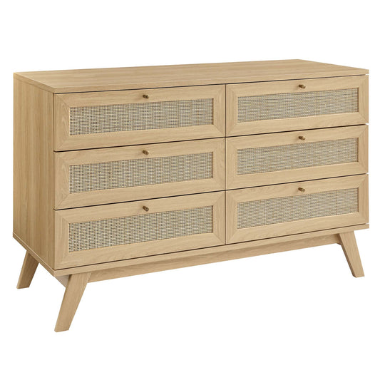 Soma 6-Drawer Dresser – Modern Wooden Dresser with Ample Storage