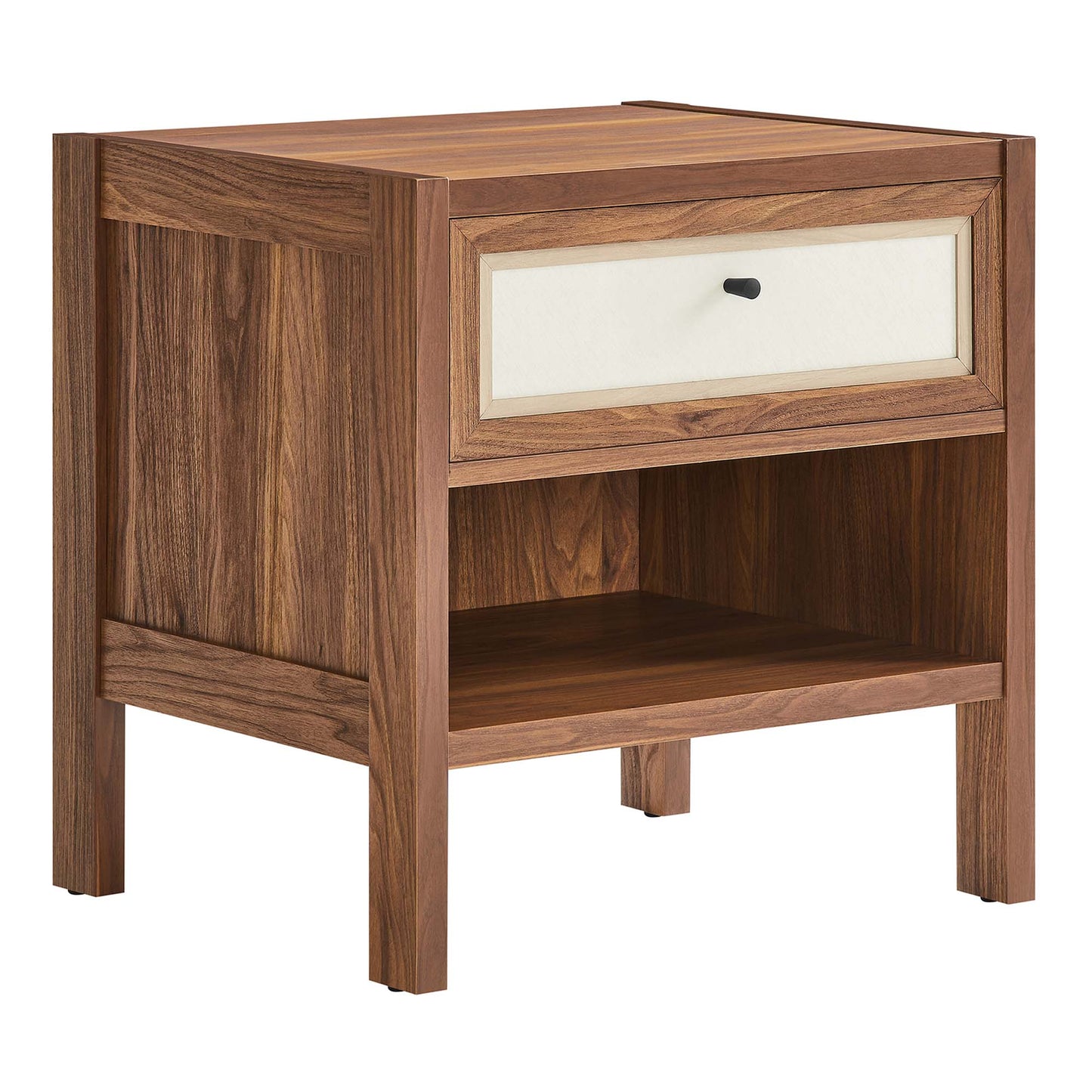 Capri Mid-Century Modern Nightstand – Stylish and Functional Bedside Table for Contemporary Bedrooms