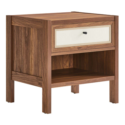 Capri Mid-Century Modern Nightstand – Stylish and Functional Bedside Table for Contemporary Bedrooms