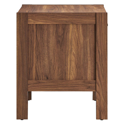 Capri Mid-Century Modern Nightstand – Stylish and Functional Bedside Table for Contemporary Bedrooms