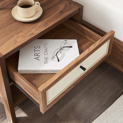 Capri Mid-Century Modern Nightstand – Stylish and Functional Bedside Table for Contemporary Bedrooms