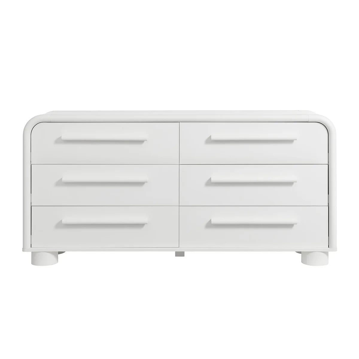 Bellamy Curved 6‑Drawer Dresser