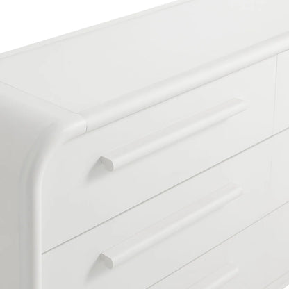 Bellamy Curved 6‑Drawer Dresser