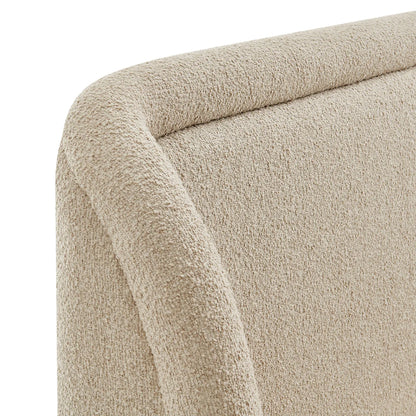 Tasmin Queen Upholstered Fabric Platform Bed