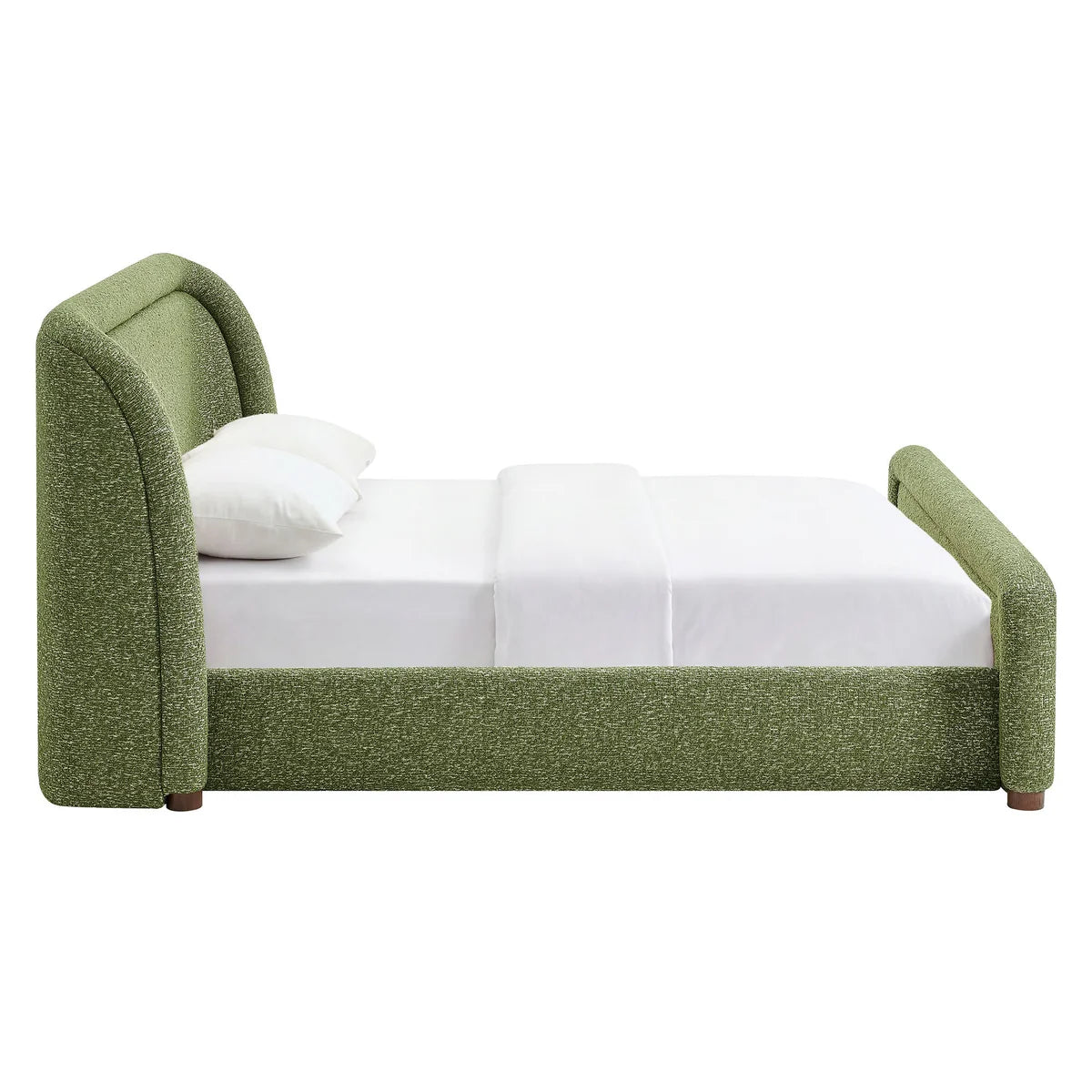 Tasmin Queen Upholstered Fabric Platform Bed