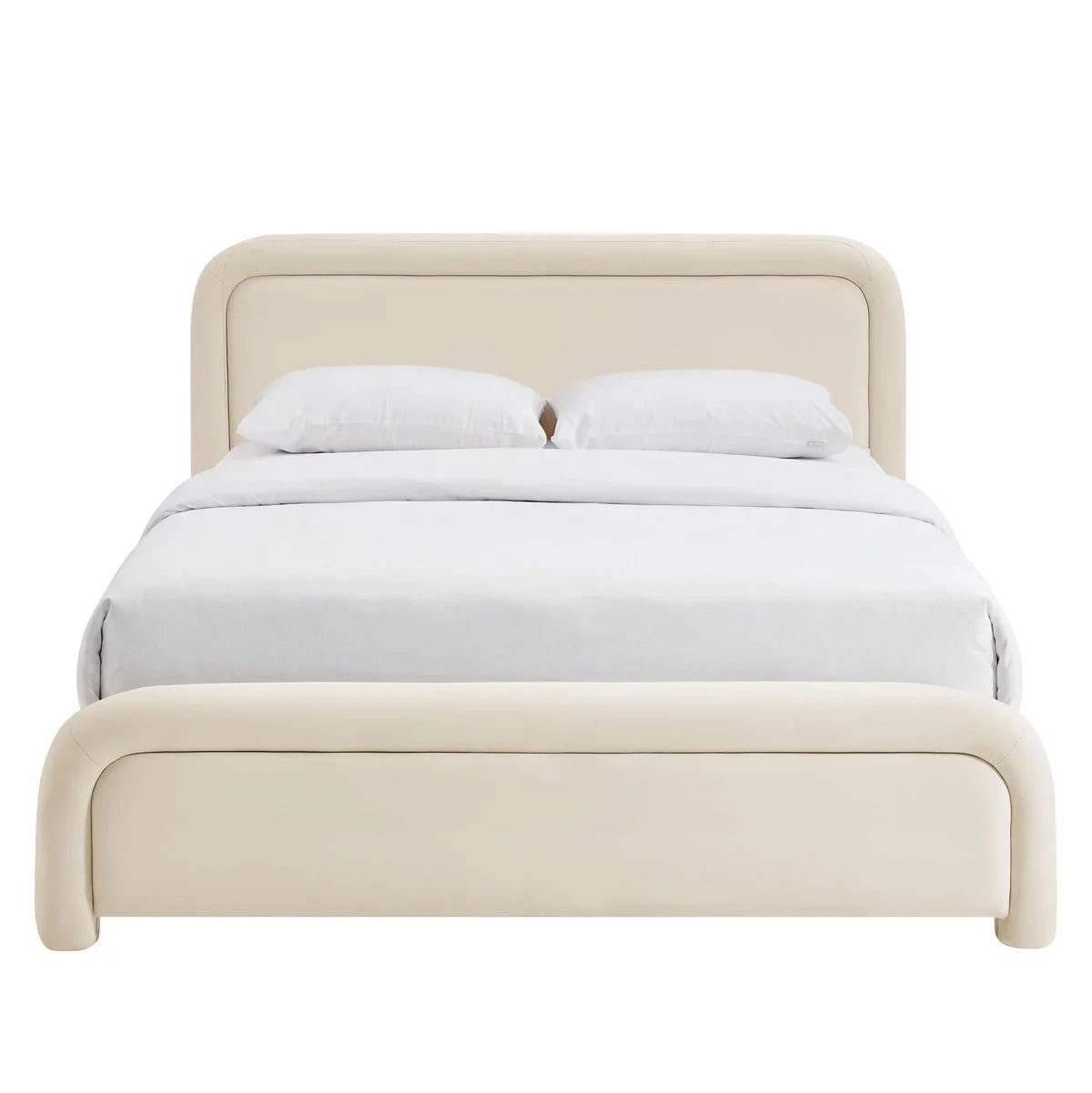 Beck Queen Performance Velvet Platform Bed