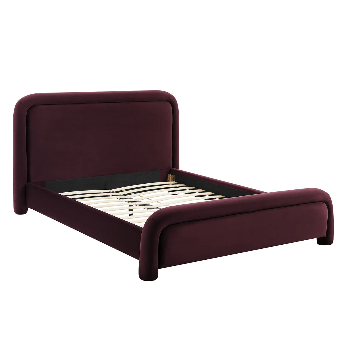 Beck Queen Performance Velvet Platform Bed
