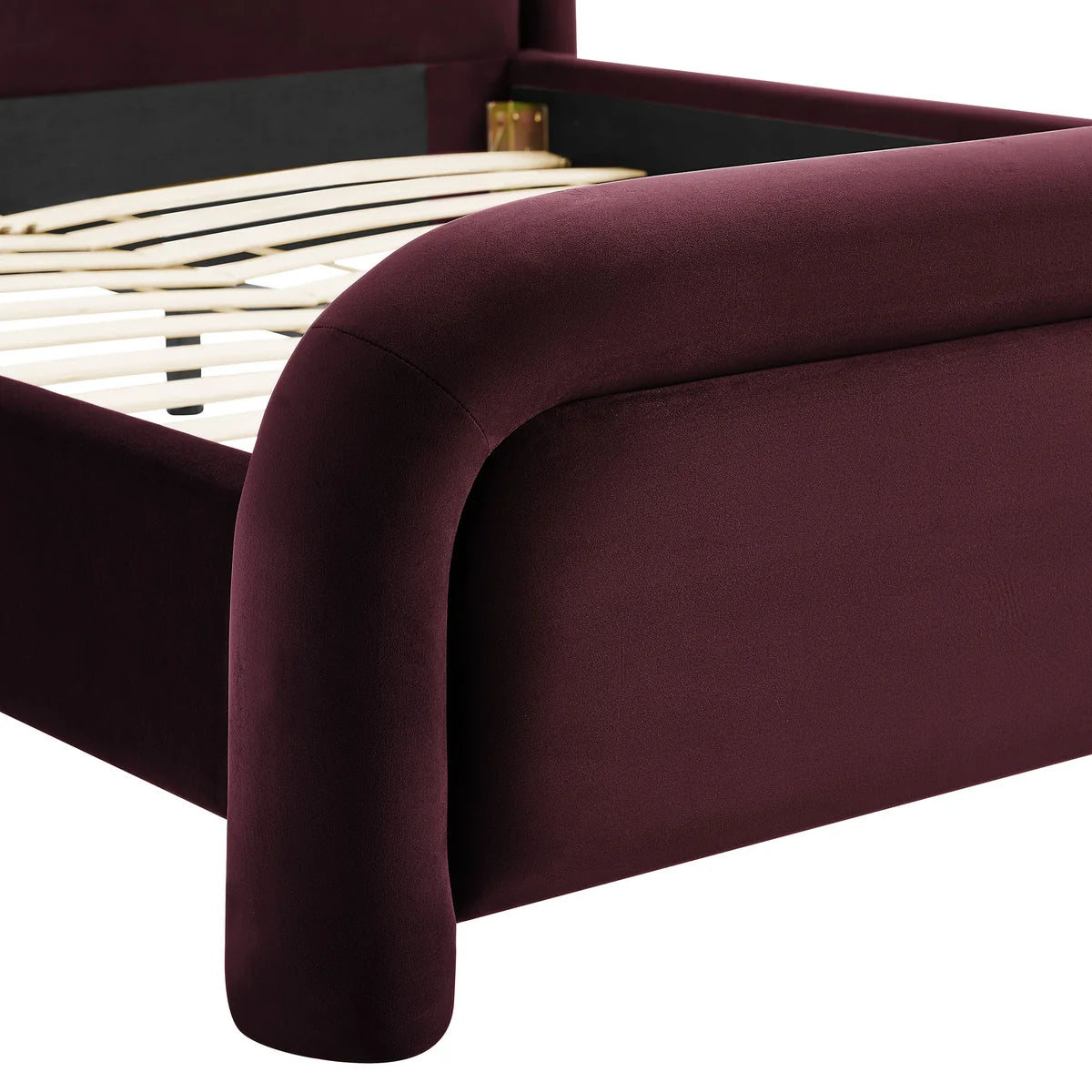 Beck Queen Performance Velvet Platform Bed
