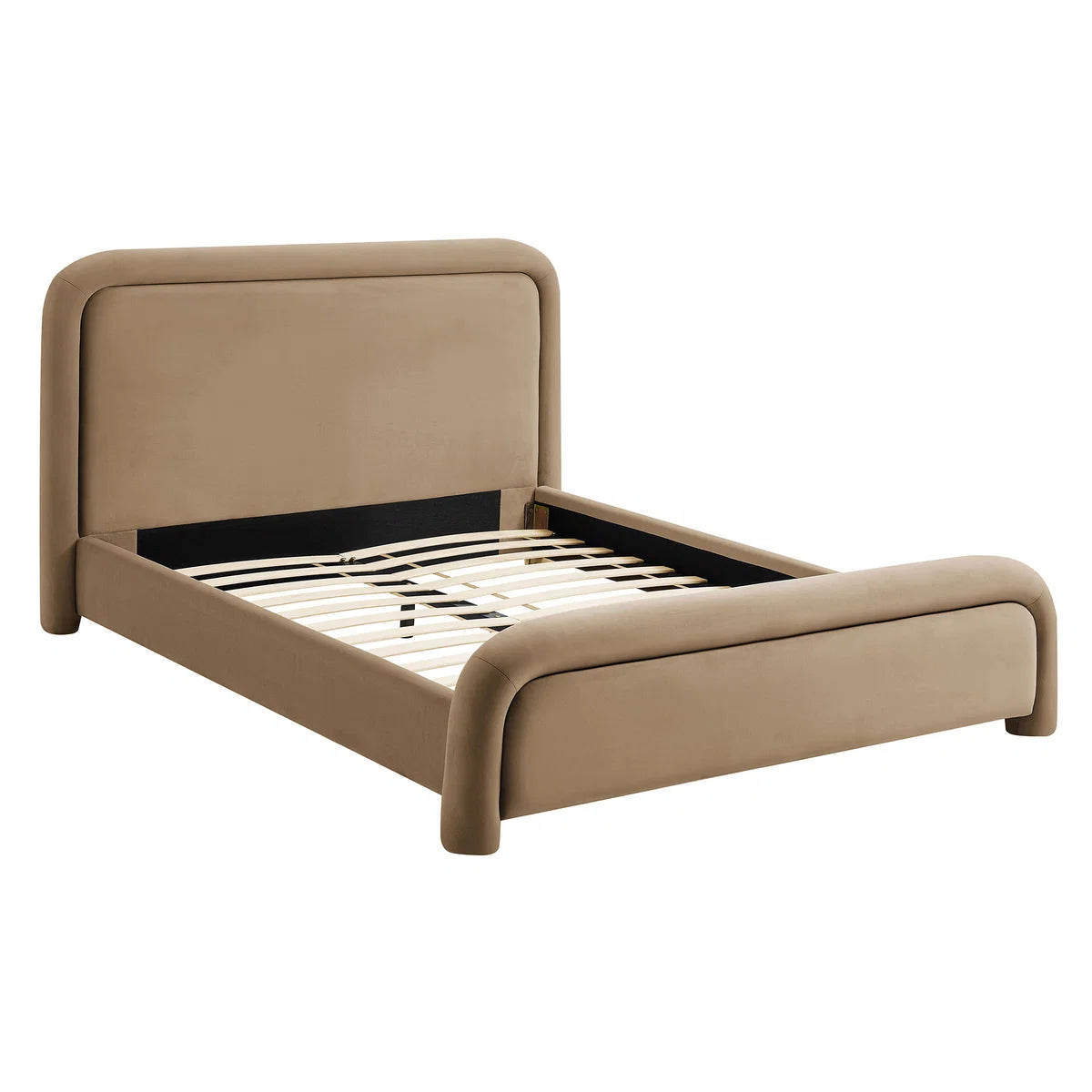 Beck Queen Performance Velvet Platform Bed