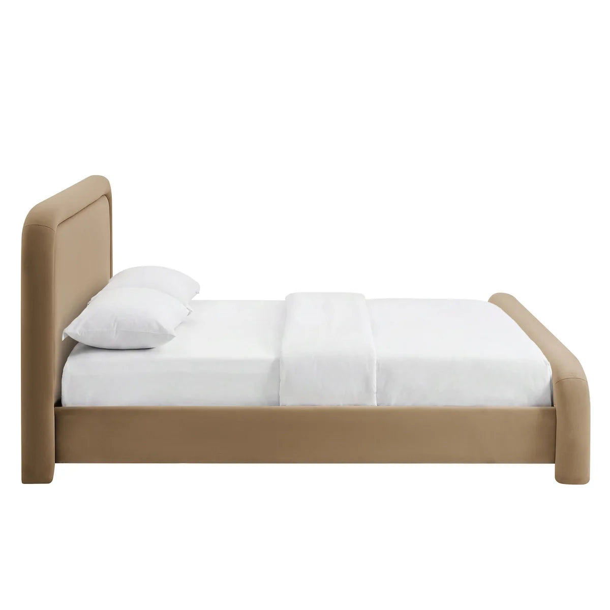 Beck Queen Performance Velvet Platform Bed